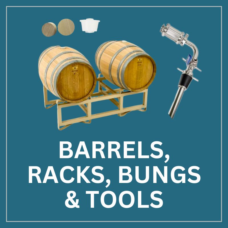 Barrels, Racks, Bungs & Tools