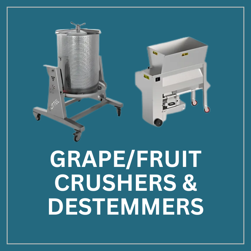 Fruit Presses, Grape Crushers & Destemmers