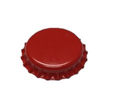 Crown Caps - Red Color