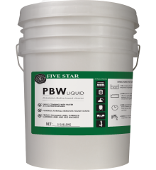 Five Star PBW Liquid Non-Caustic Cleaner - 5 Gallon