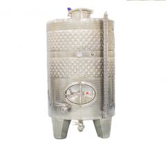 WHITE FERMENTER WITH 2 COOLING JACKET