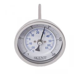 Tank Thermometer 0 - 150 F with Probe 9"
