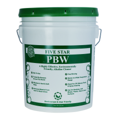 Five Star - PBW Powered Non-Caustic Cleaner - 5 Gallon Pail