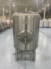  Single Wall Brite Beer Tank - 5 Barrel, Front
