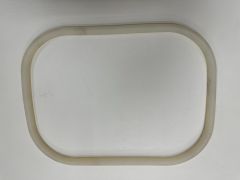 Manway Door Gasket - Silicone, Rectangle 12" x 17"