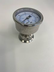 0-60 psi Sanitary Pressure Gauges - 1.5" TC Back Mount
