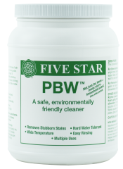 Five Star - PBW Powered Non-Caustic Cleaner - 5 Gallon Pail