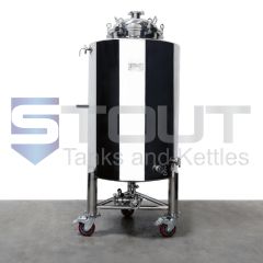 Stout Tanks and Kettles - 3 BBL Brite Tank with Wheels (Non-Jacketed)