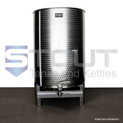 Stout Tanks and Kettles - 1000 Liter (264 Gallon) - Variable Capacity Tank (Round Bottom)