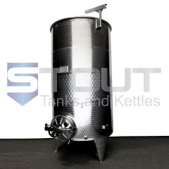 Stout Tanks and Kettles - 1500 Liter (396 Gallon) - Variable Capacity Tank (Round Bottom, Glycol-Jacketed)