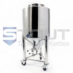 Stout Tanks and Kettles - 2 BBL Fermenter (with Wheels)