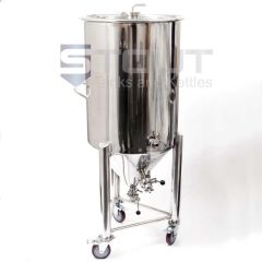 Stout Tanks and Kettles - 1 BBL Fermenter (with Wheels)