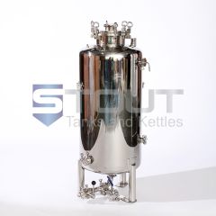 Stout Tanks and Kettles - 1 BBL Brite Tank rated 2 bar (30PSI) 