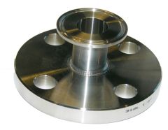 Flange Adapter with Tri Clamp 1"