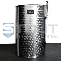 1000 Liter (264 Gallon) - Variable Capacity Tank - FRONT VIEW
