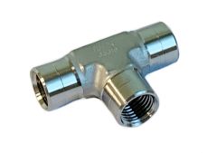 NPT Female Tee Fitting 3/8"