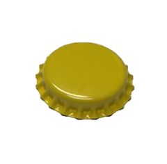 Bottle Caps (Yellow Color) - For Beer/Soda Bottles 10,000 per box