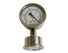 Sanitary Vacuum Gauge - 1-1/2" Tri Clamp