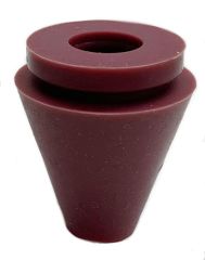 Purple Cone Nozzle For 6 Spout Gravity Filler, (6 pcs.)