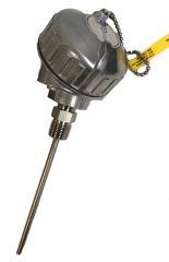 THERMOCOUPLE TEMPERATURE SENSOR WITH CONNECTION HEAD