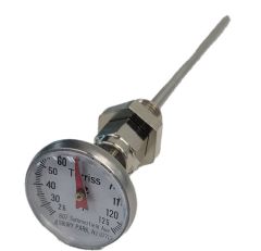 Replacement Thermometer Assembly for TapRite Carbonation Tester 