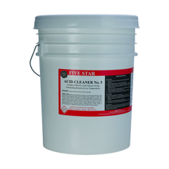 Five Star - Acid #5  Citric / Phosphoric Blend - 5 Gallon