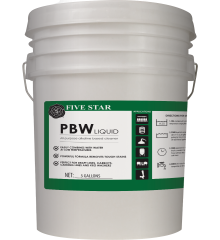 Five Star PBW Liquid Non-Caustic Cleaner - 5 Gallon