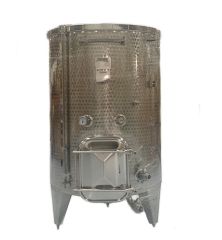 Variable Capacity Slope Bottom Jacket Wine Tank - 2250 L. 