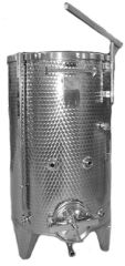 Jacketed Conical Bottom Supreme Tank - 1100 L./290 gal.  