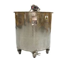 2000L / 529  gal  - Letina Mixing / Blending Tank (304SS)