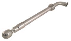 CIP Pipe Adaptor With Rotating Spray Ball For Plastic IBC