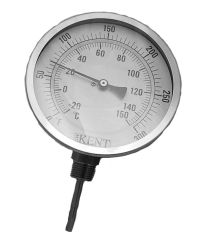Angle Thermometer 3" Dial Face & 2.5" Probe