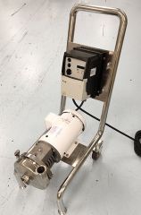 AMPCO CB+ Sanitary Centrifugal Pump With VFD On Cart