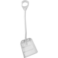 Hygienic Sieve Shovel With Handle, Side