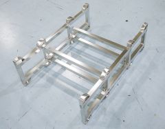 Stainless Steel Double Barrel Rack 