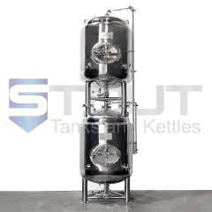 3 bbl stackable brite tanks from Stout Tanks and Kettles