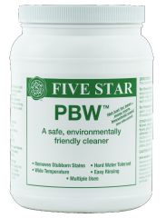 Five Star - PBW Powered Non-Caustic Cleaner - 4 lbs Jars