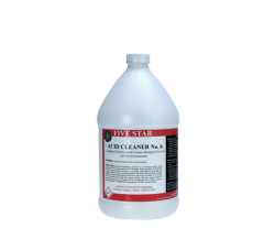 Five Star - Acid #6  Phosphoric / Nitric Blend with Detergents - 1 Gallon