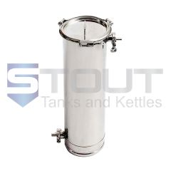 photo of a 5 gallon hop back used for brewing beer
