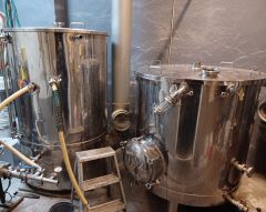 used stainless steel brewhouse