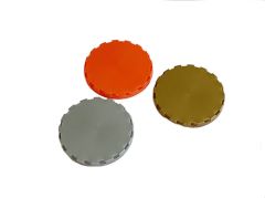 Orange  Keg Caps  (100 pcs.)