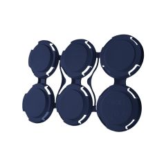 PakTech Can Carrier Standard 6 Pack (Easy Release), Opaque Blue