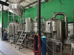 30 BBL 3 Vessel Steam Heated Brewhouse