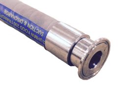 NovaFlex EPDM Hose with Sanitary Hose Barb Assembled