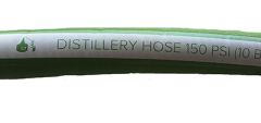 DISTILLERY HOSE 1.5" ID x 10 ft. WITH CRIMP HOSE BARB END