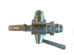 Zwickel Swivel Sample Valve - 3/8" 