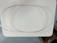 Manway Glass Door Gasket - Teflon, Round 20"