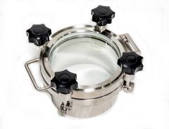 glass top manhole cover
