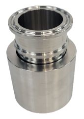 Hose Barb and Ferrule for Pneumatically Crimping on 1.5" Hose