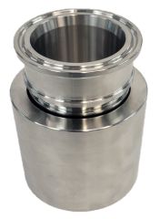 Hose Barb and Ferrule for Pneumatically Crimping on 2" Hose